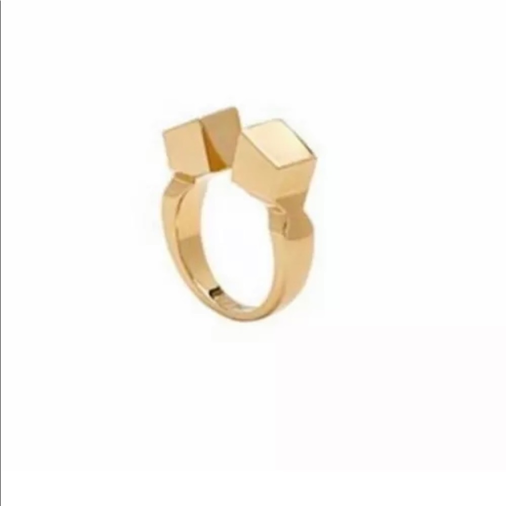 NEW! India Hicks Leticia Gold Plated Ring S-M